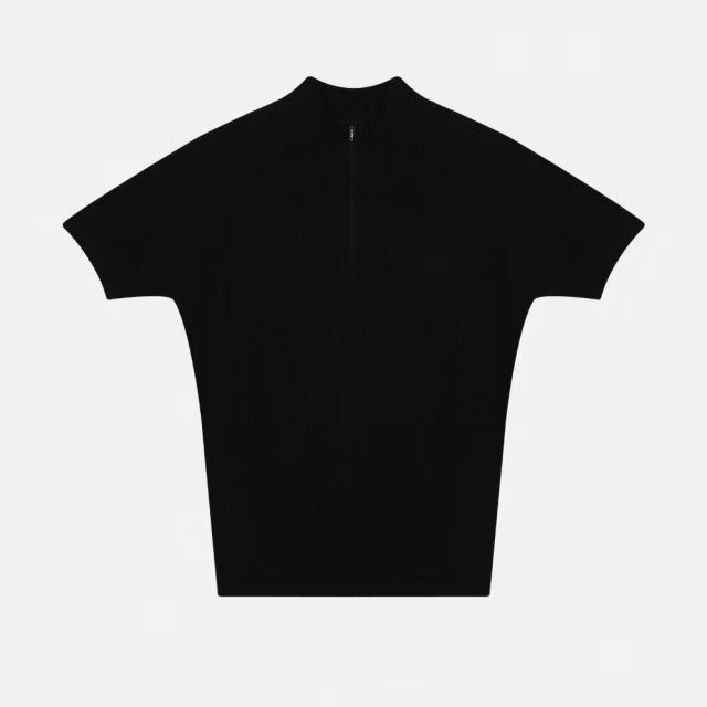 MUSCLE FIT PERFORMANCE ZIPPED POLO
