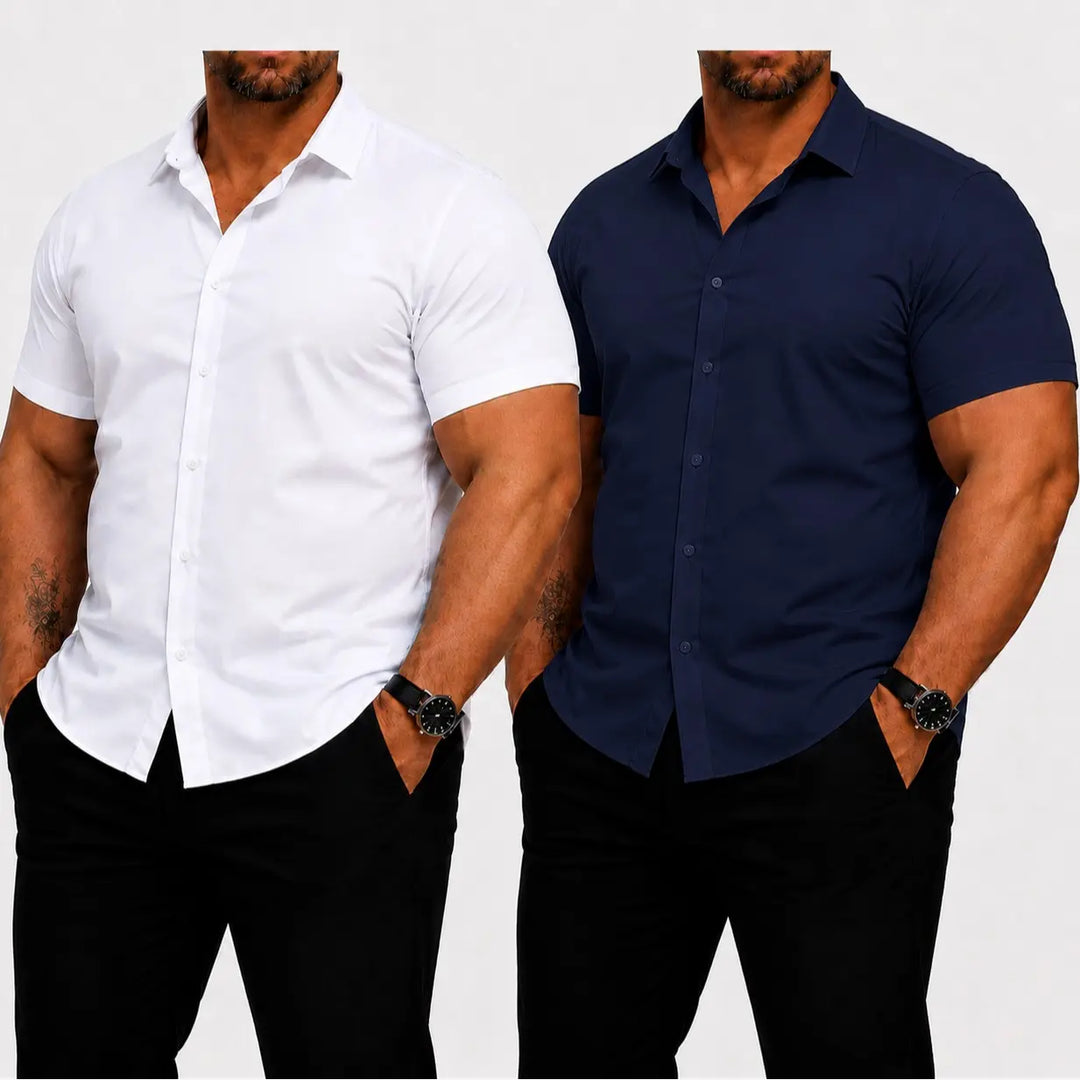 2-PACK BIG &amp;TALL PERFORMANCE DRESS SHIRTS