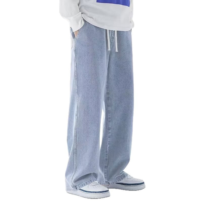Relaxed Fit Wide-Leg Jeans