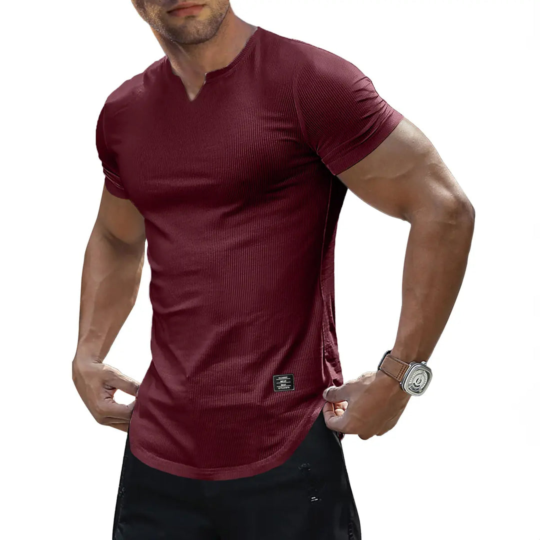 Muscle Fit V-Neck Performance Tee