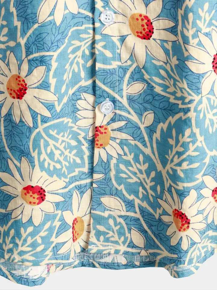 Vintage-inspired Floral Shirt