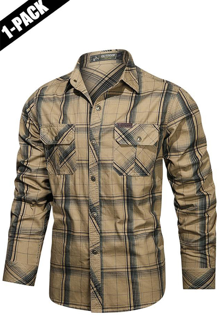 Zeeyr Men’s long-sleeve striped shirt