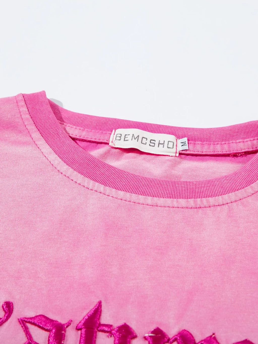 Rebel Pink Washed Tank