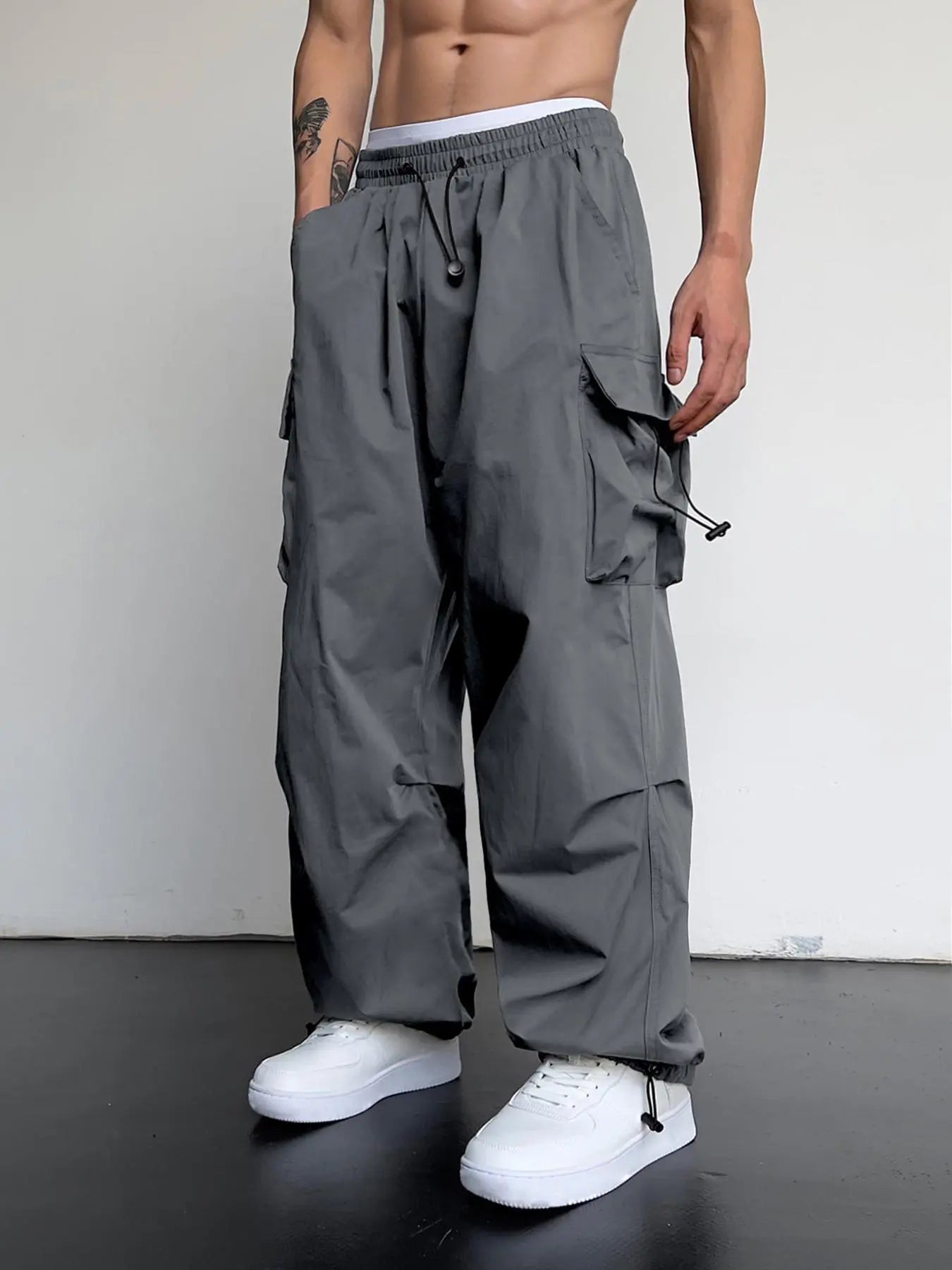 Cargo Parachute Pants