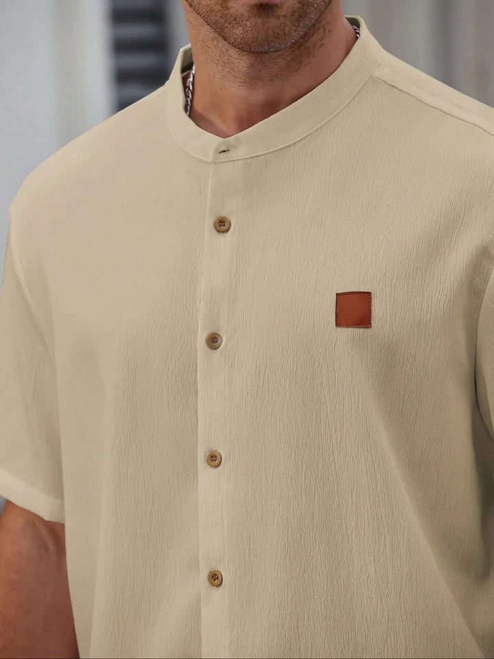 Timeless Minimal Resort Linen Shirt