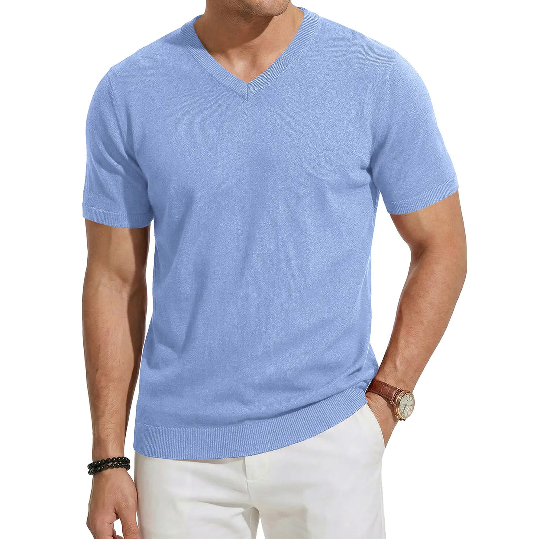 Slim Fit V-Neck Performance Tee