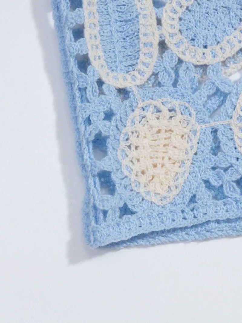 Crochet Knit Shirt