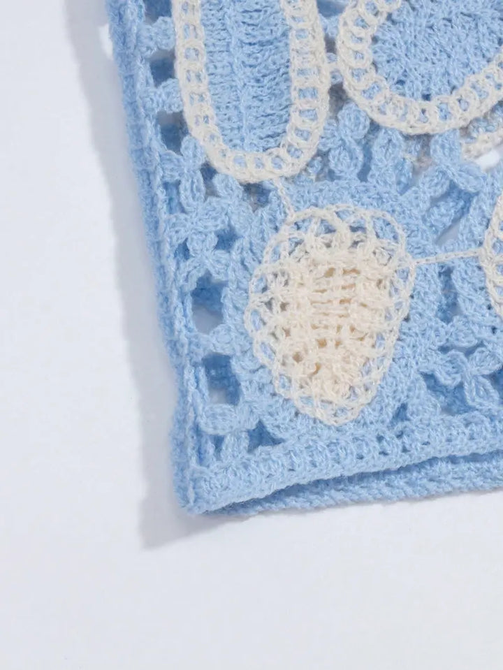 Crochet Knit Shirt