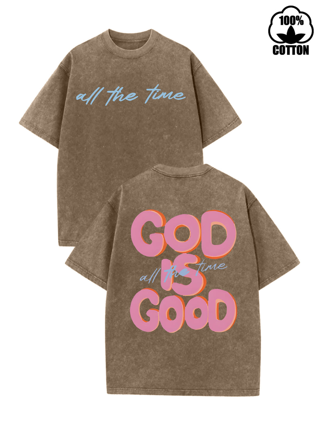 GOD IS GOOD VINTAGE FAITH TEE