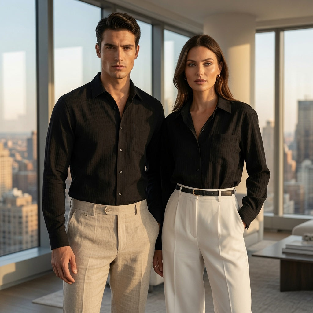 Textured Resort Shirt