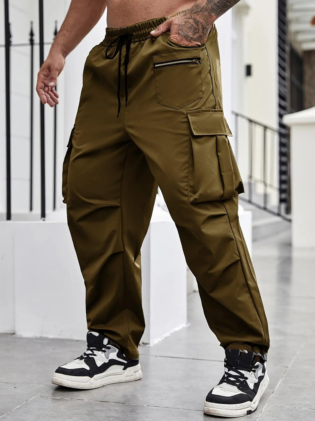 Men’s Plus Size Tactical Cargo Pants
