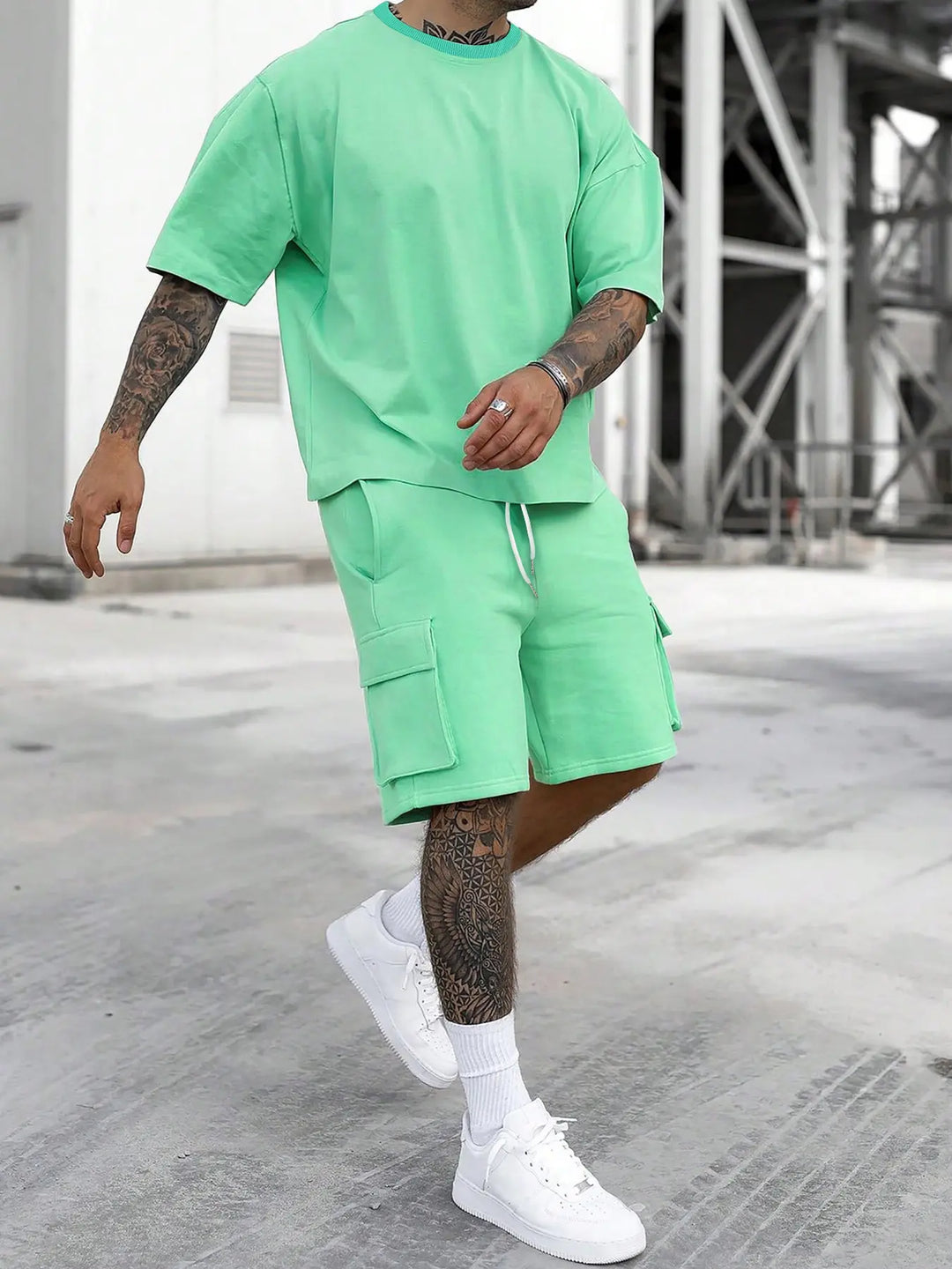 Urban Cargo Sweat Set