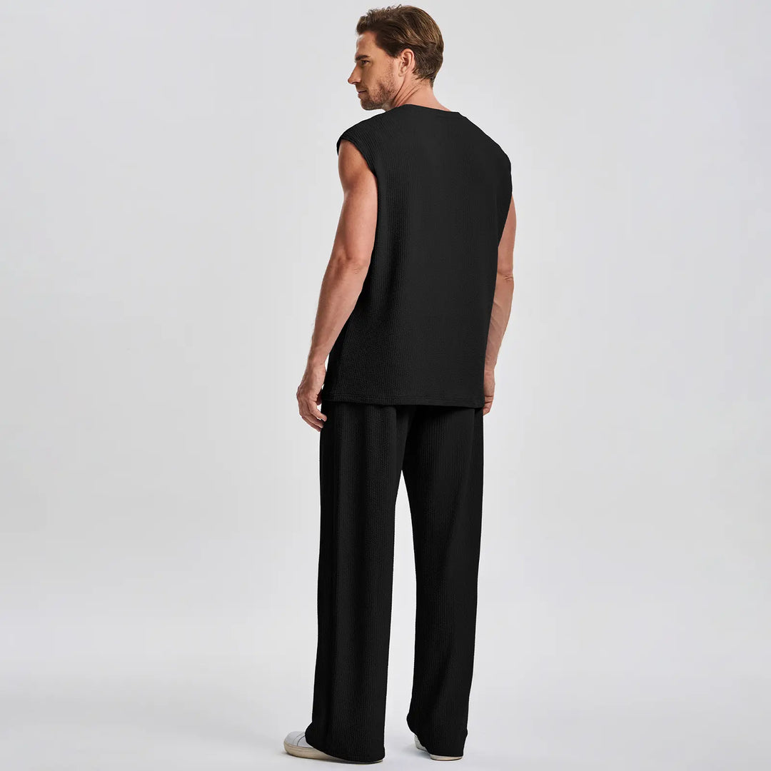 Athletic Sleeveless Lounge Set