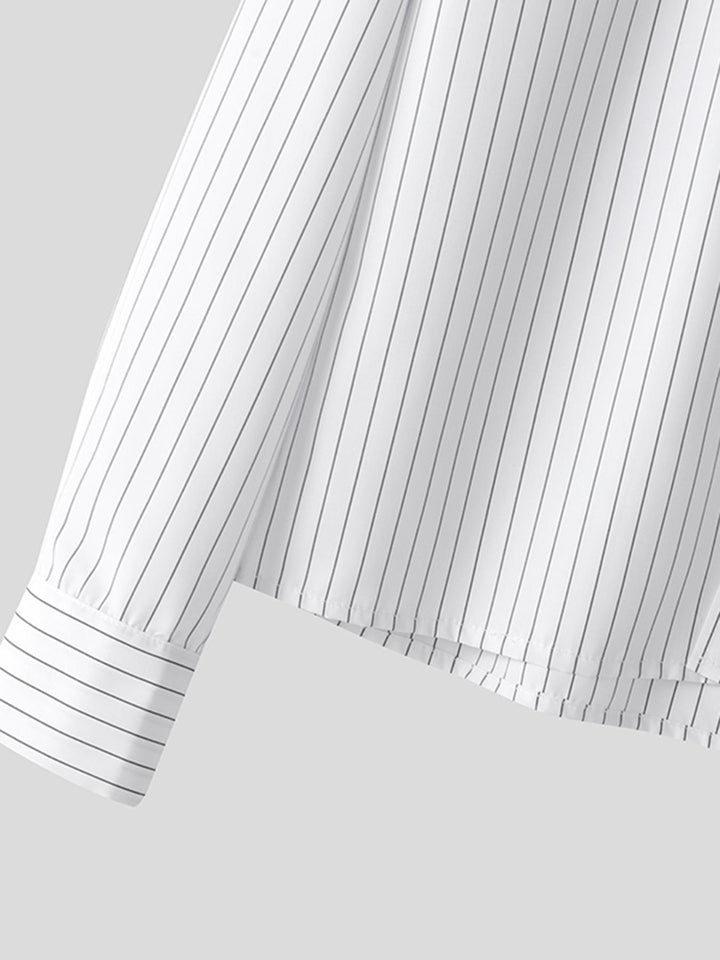 LuxeStripe Overshirt