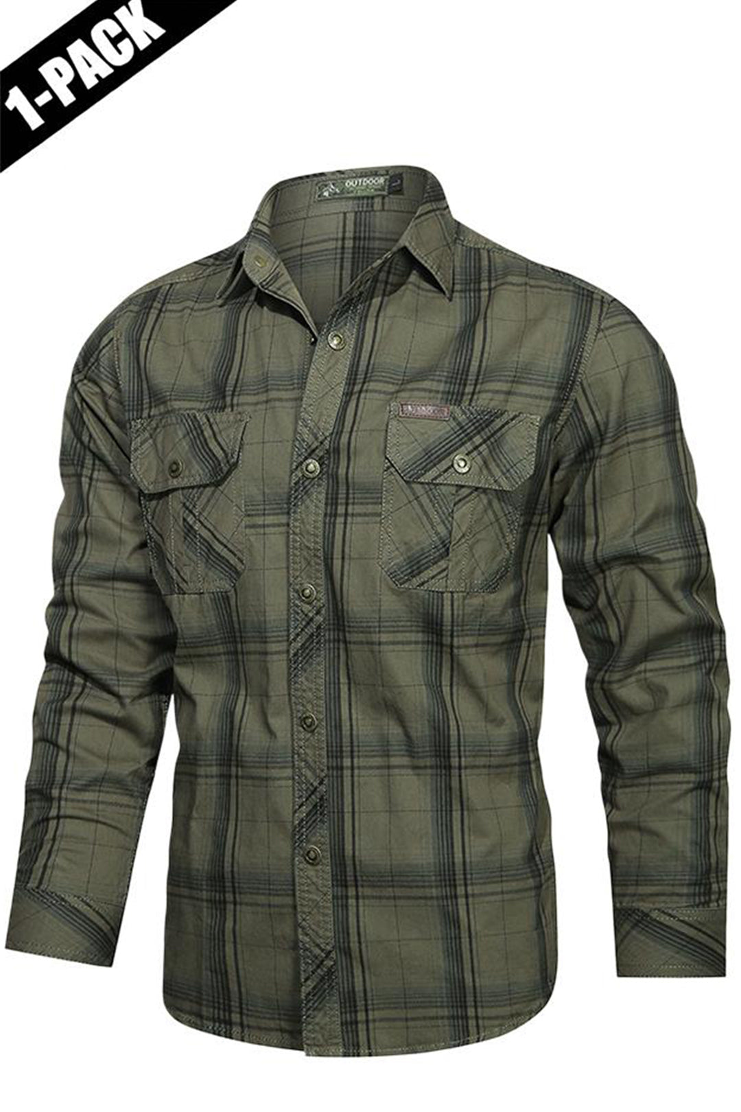 Zeeyr Men’s long-sleeve striped shirt