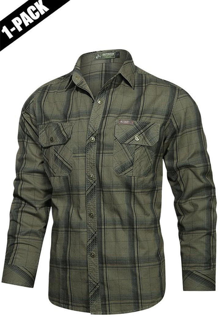 Zeeyr Men’s long-sleeve striped shirt