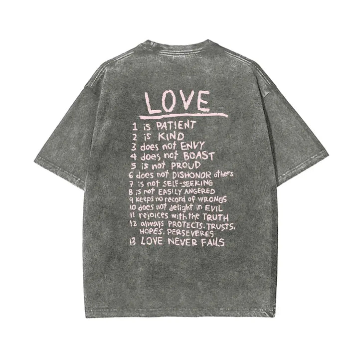 LOVE LIKE JESUS VINTAGE FAITH TEE