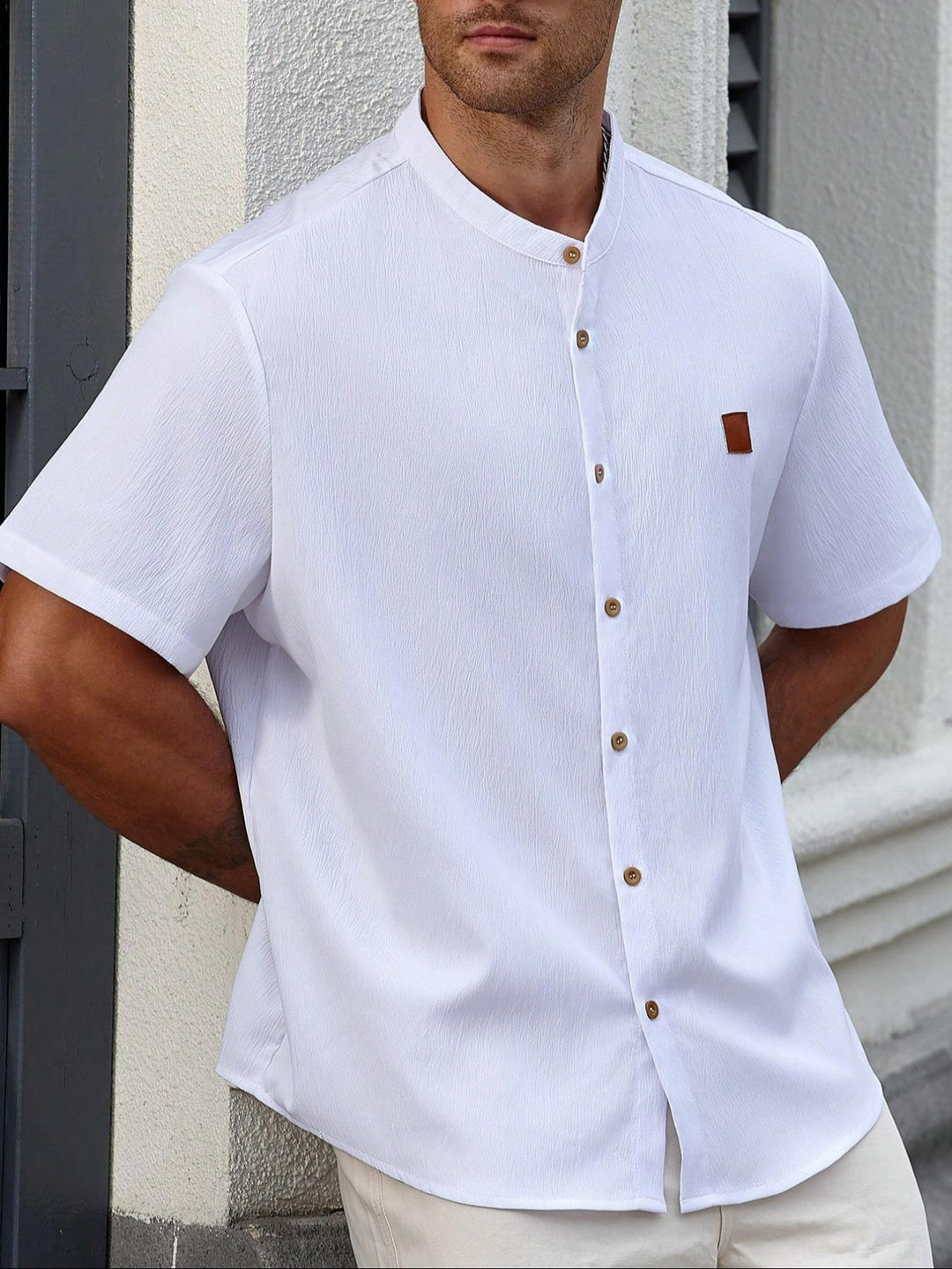 Timeless Minimal Resort Linen Shirt