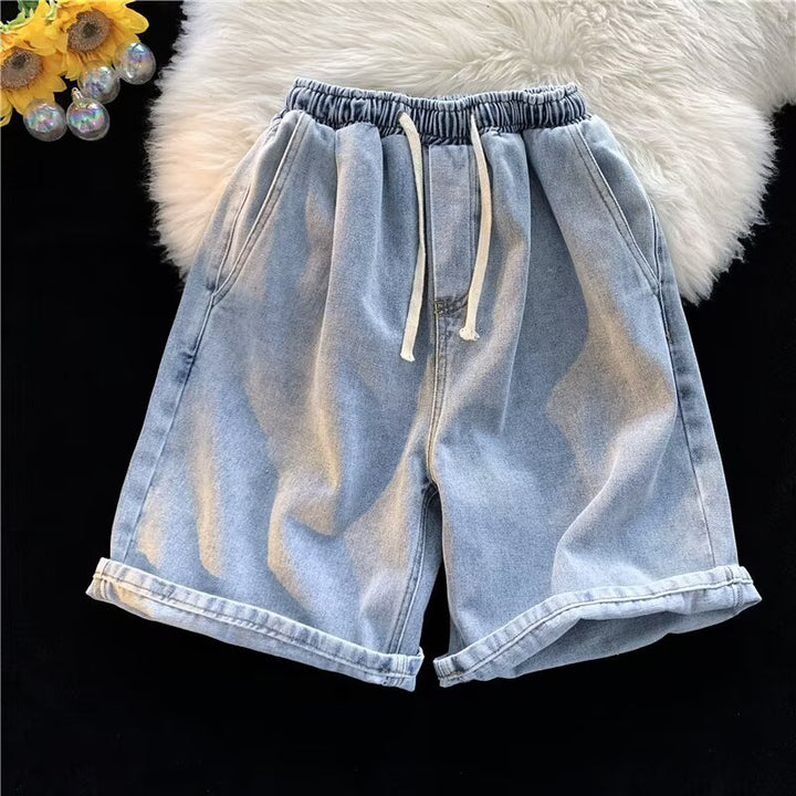 Relaxed Denim Shorts