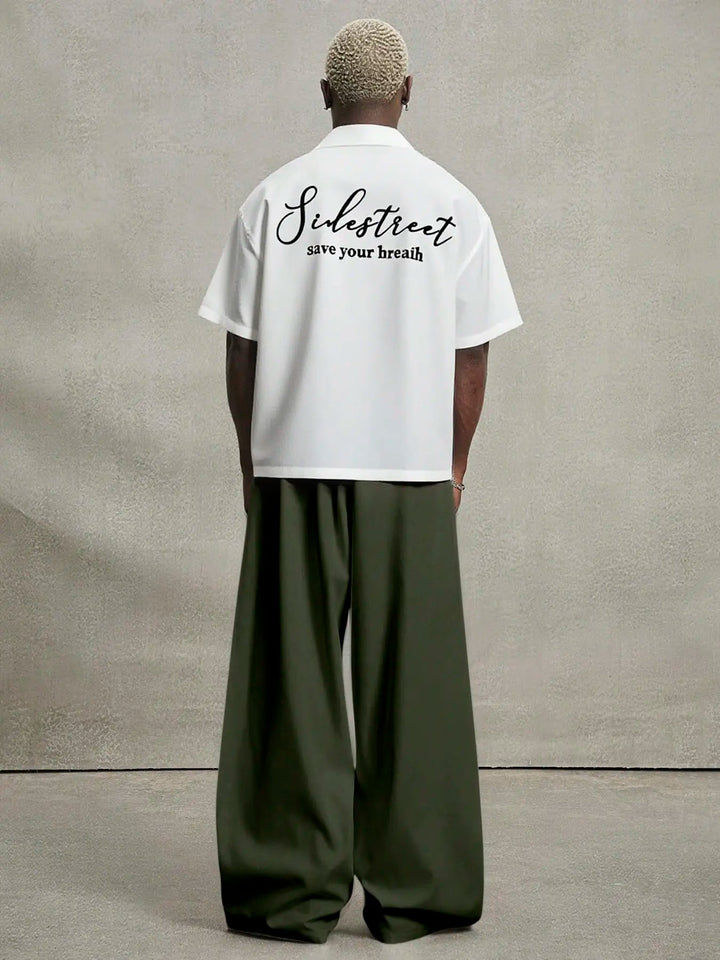 Relaxed Drape Pants
