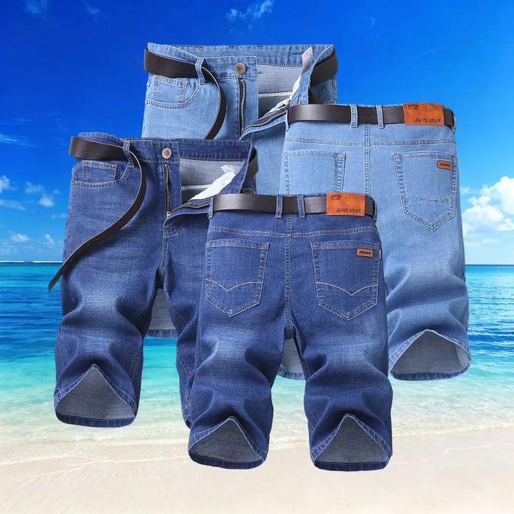Plus Size Denim Shorts