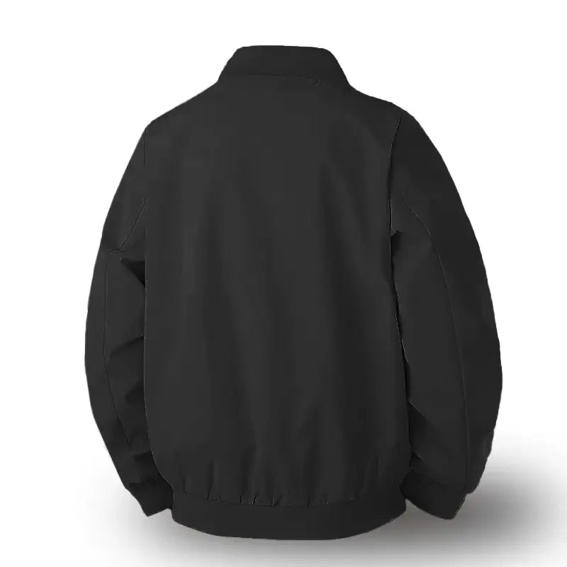 lightweight casual baseball-collar jacket