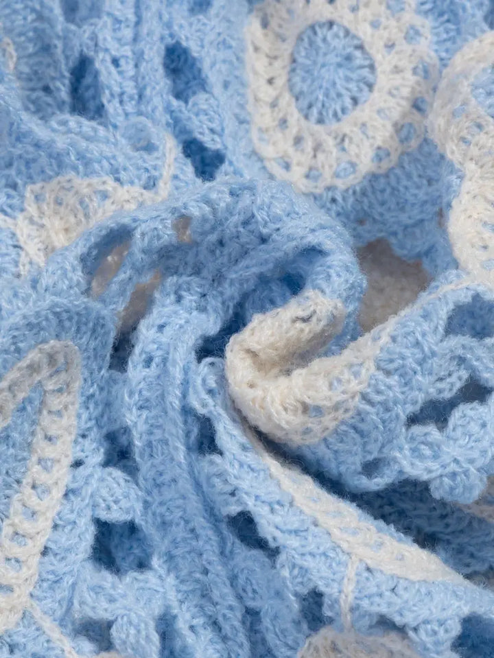Crochet Knit Shirt