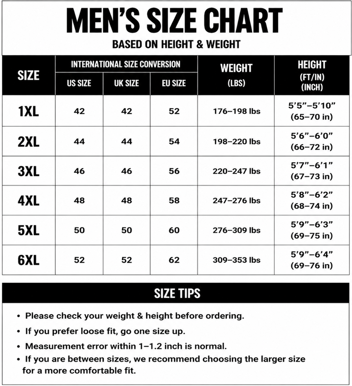 Big &amp; Tall Tactical Cargo Pants