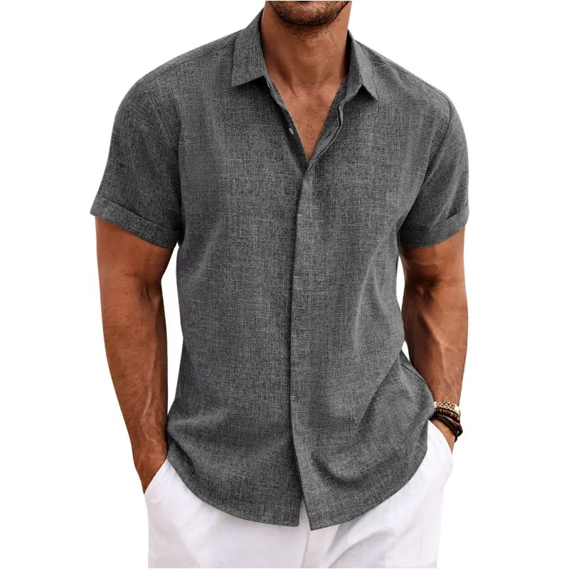 Coastal Breeze Linen Shirt