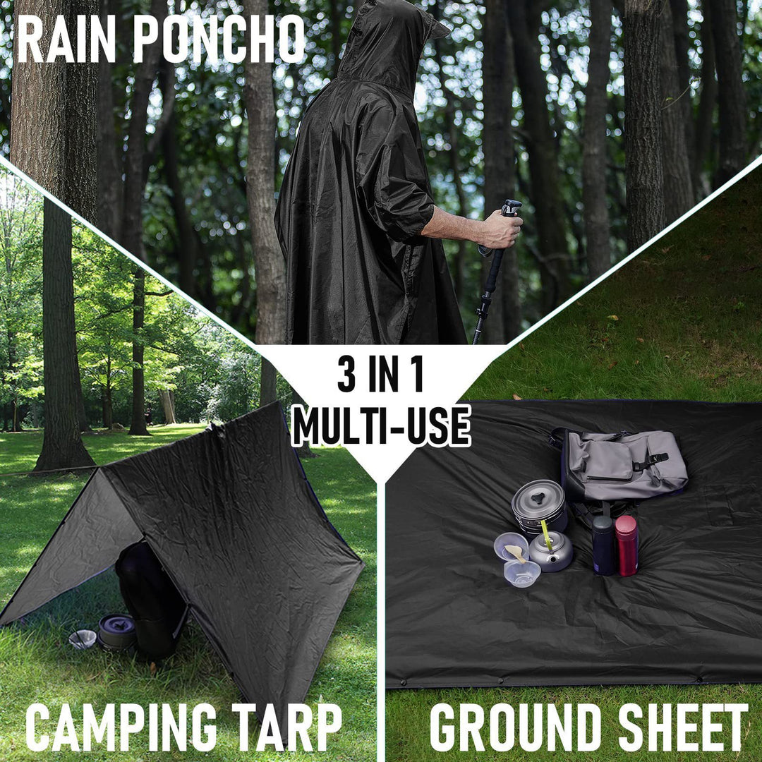 ALL-WEATHER RAIN PONCHO
