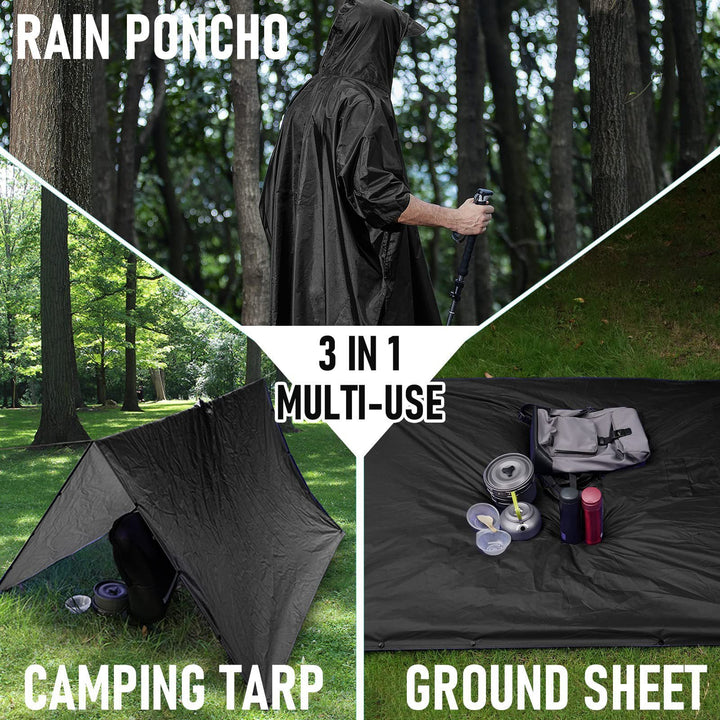 ALL-WEATHER RAIN PONCHO