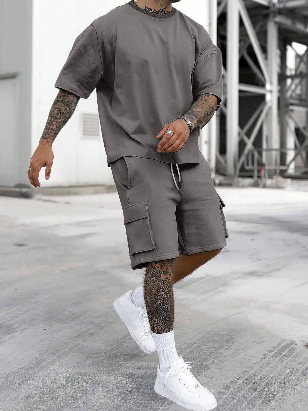 Urban Cargo Sweat Set