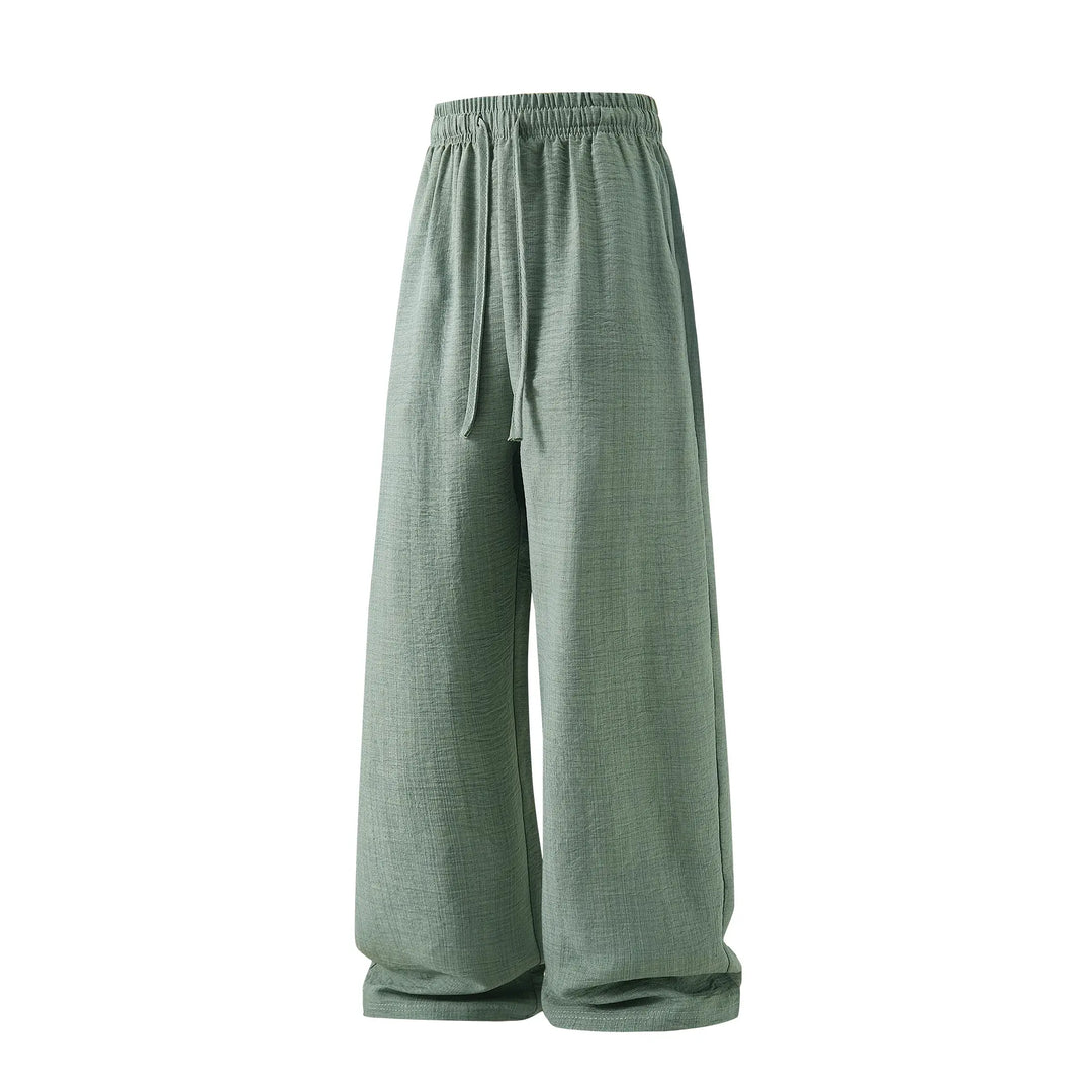 RELAXED FIT LINEN PANTS