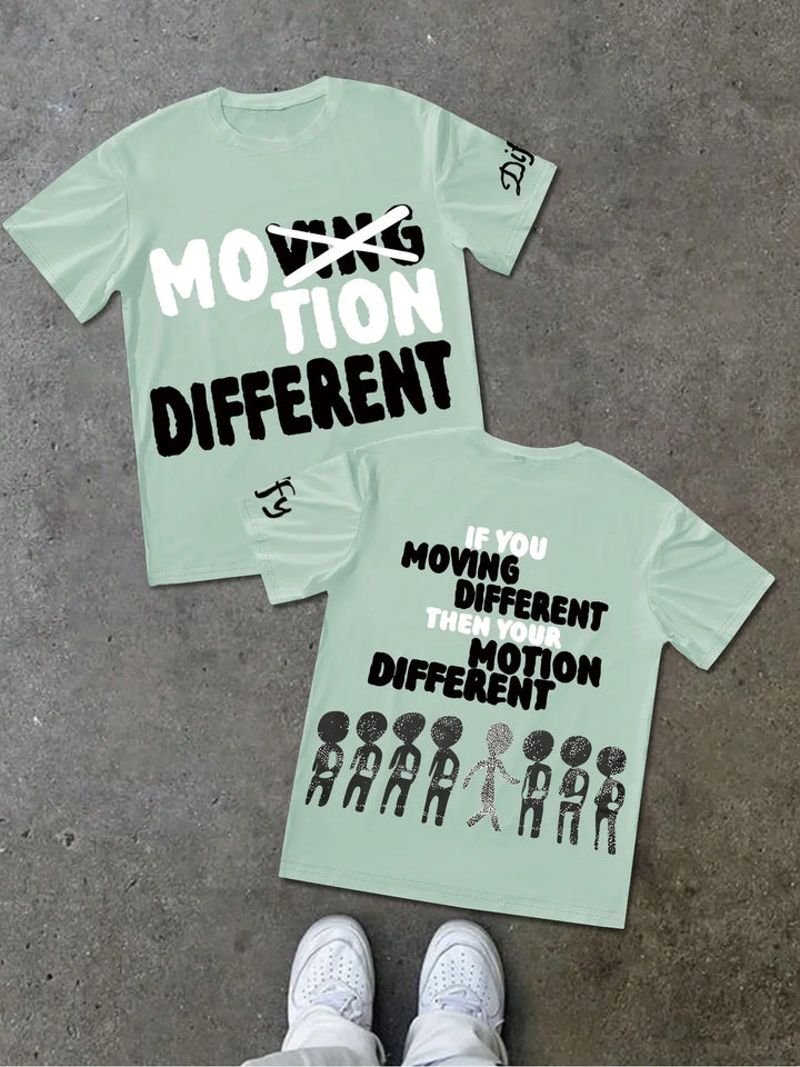 Motion Different Graphic Street Tee