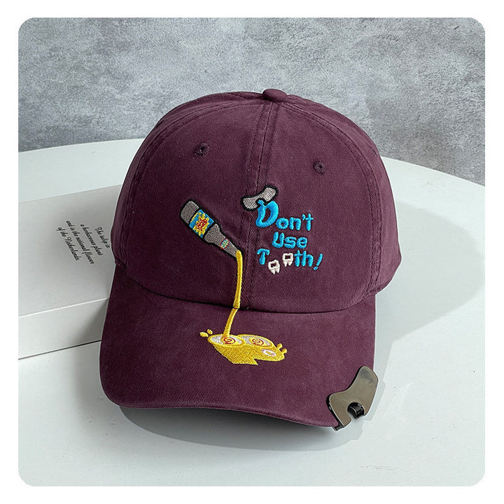 A cap that can open a bottle