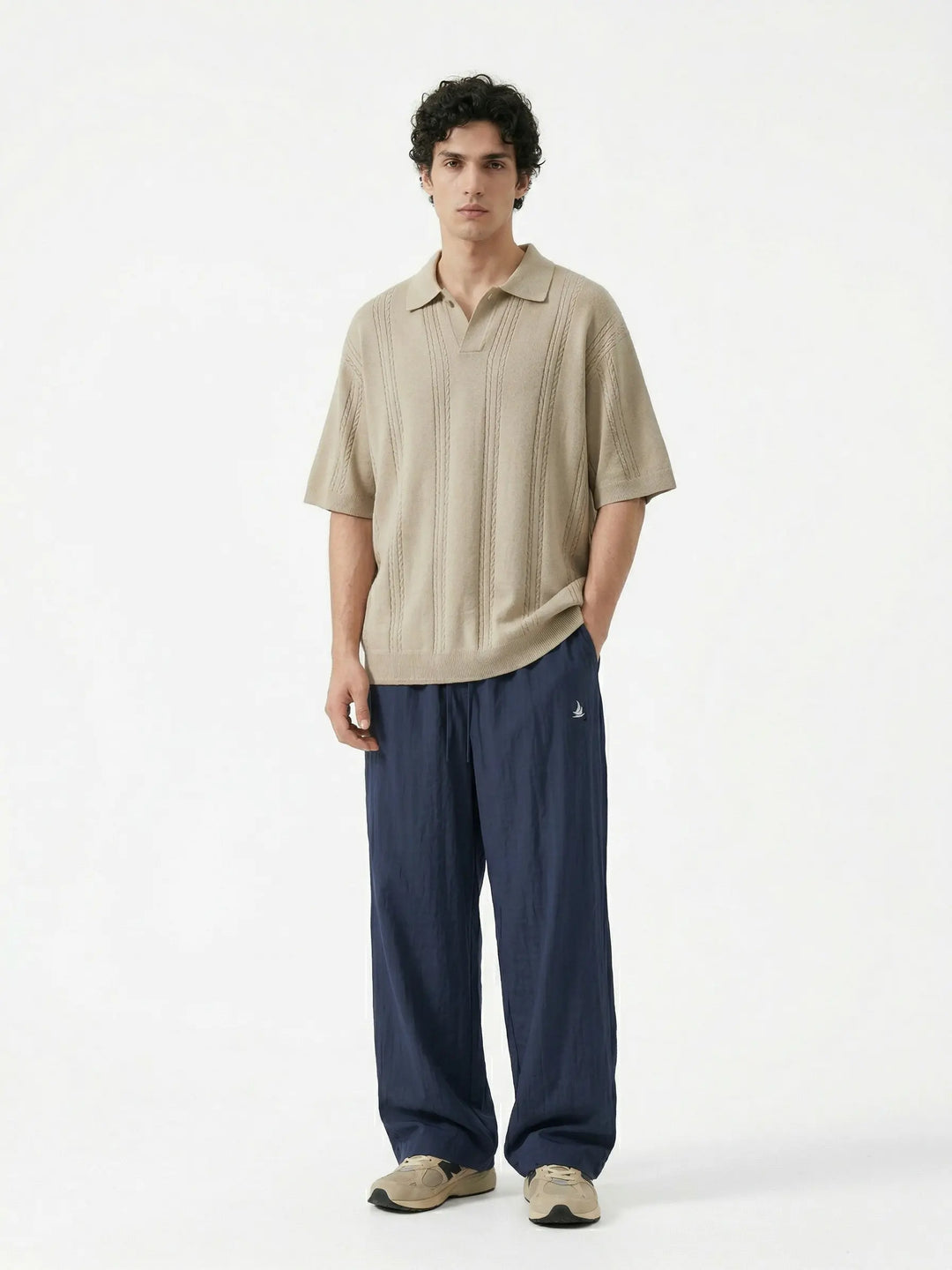 Linen Breeze Wide-Leg Pants