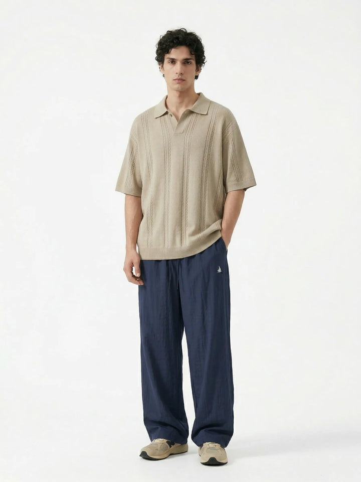 Linen Breeze Wide-Leg Pants