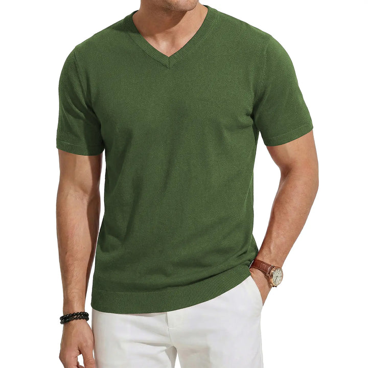 Slim Fit V-Neck Performance Tee