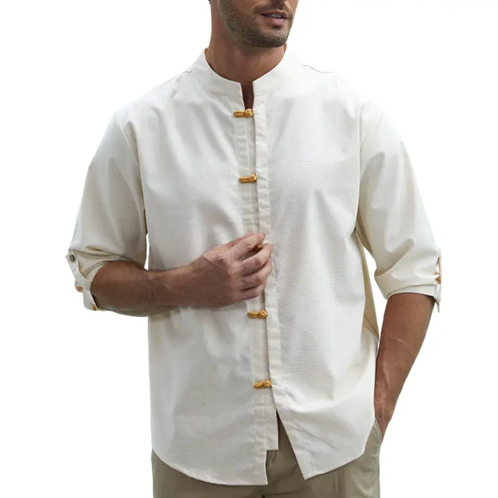 Plus Size Linen Shirt