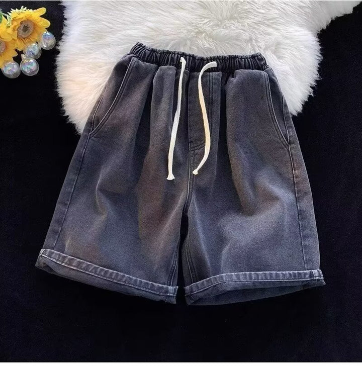 Relaxed Denim Shorts