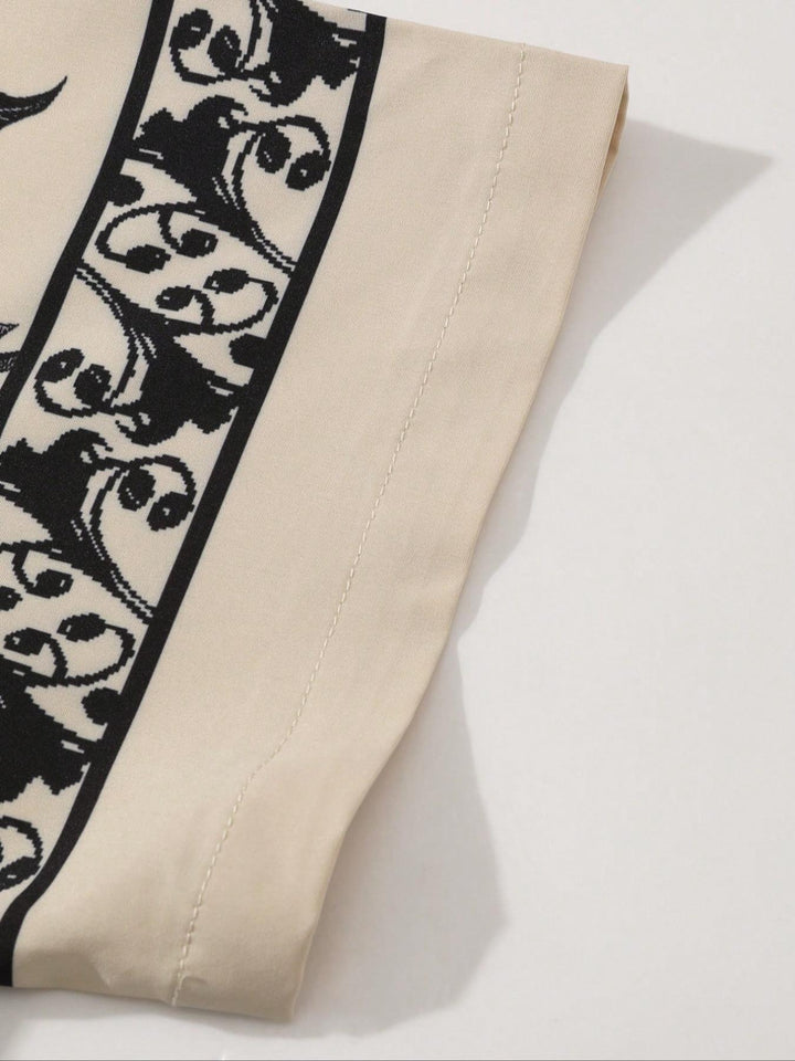 Luxury Botanical Resort Shirt