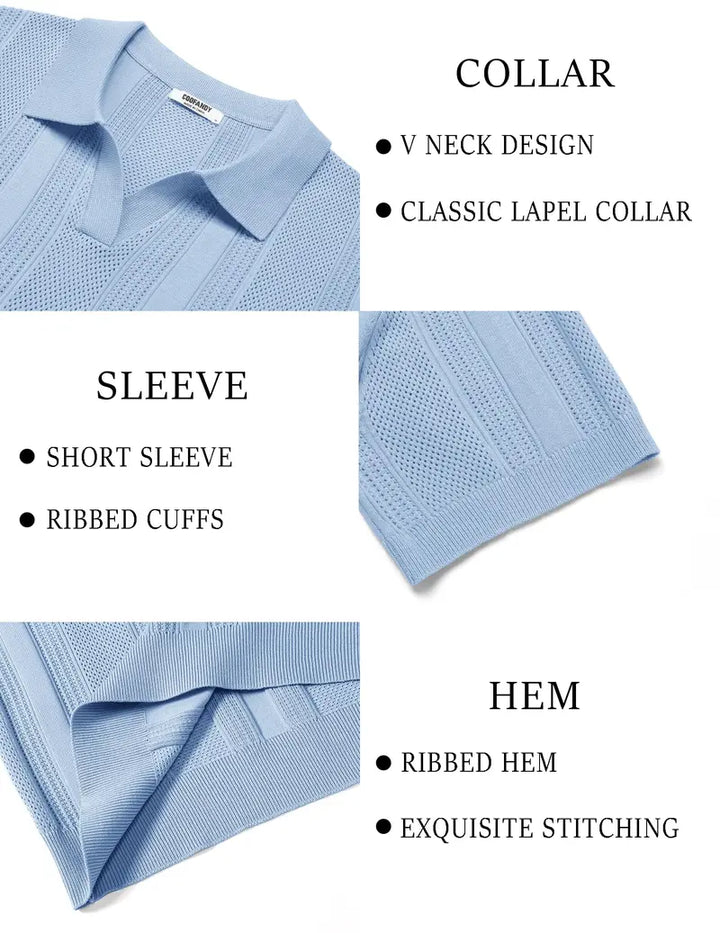 Premium Knit Polo Shirt