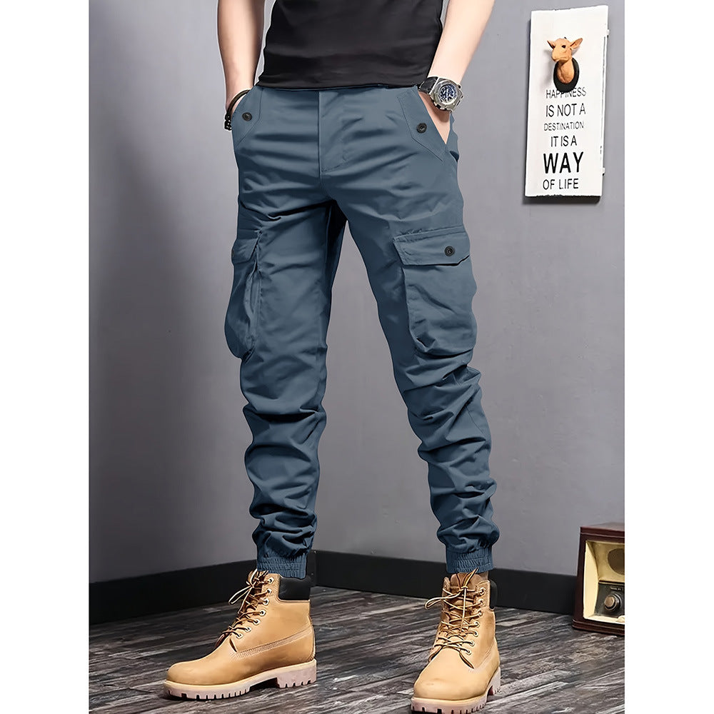 Multi-Pocket Tactical Casual Long Pants