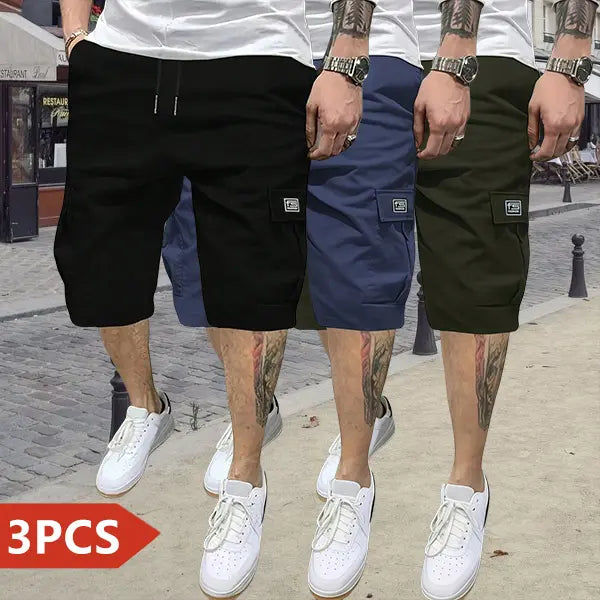 5-pack men’s cargo shorts