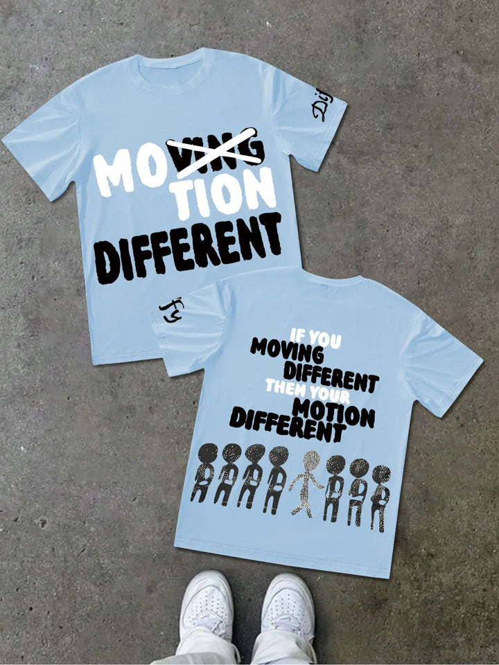 Motion Different Graphic Street Tee
