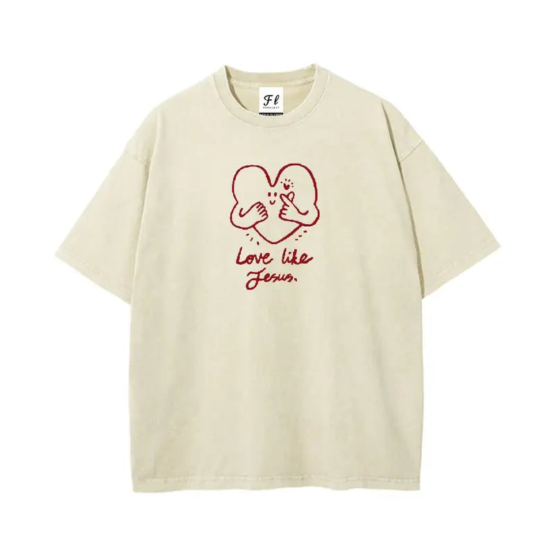 LOVE LIKE JESUS VINTAGE FAITH TEE