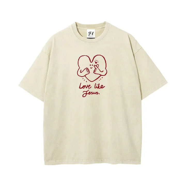 LOVE LIKE JESUS VINTAGE FAITH TEE