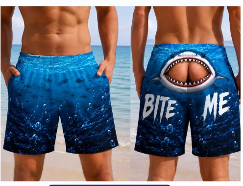 Novelty Beach Shorts for Men