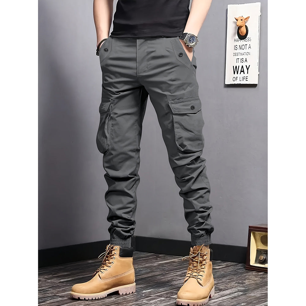 Multi-Pocket Tactical Casual Long Pants