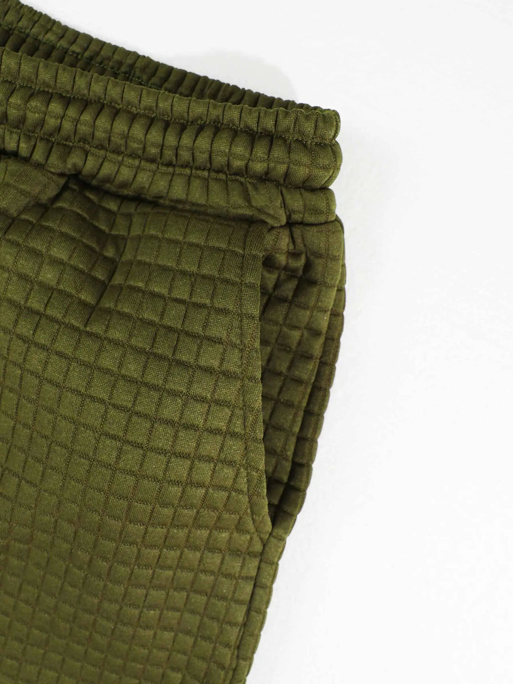 Elite Waffle-Knit Polo Set